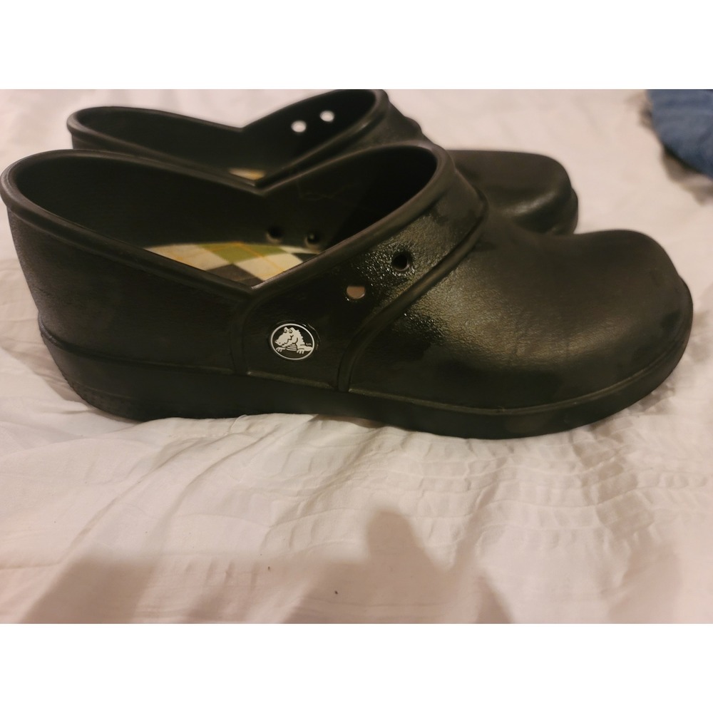 CROCS Classic Black Mules